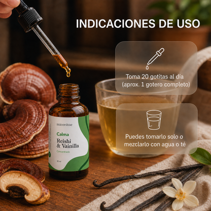 Indicaciones de uso del extracto de Reishi Micovitae