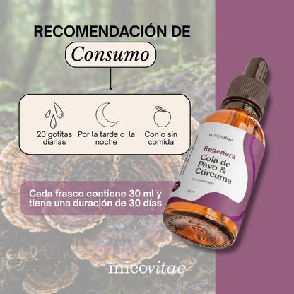 Regenera | Extracto de Cola de Pavo