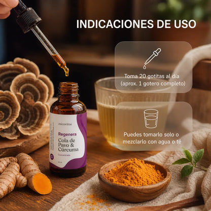 Regenera | Extracto de Cola de Pavo