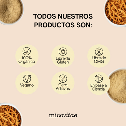 Energía (Cordyceps militaris)